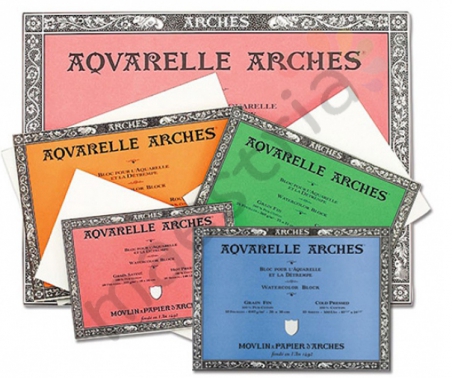 Бумага для акварели Arches®,100% хлопок