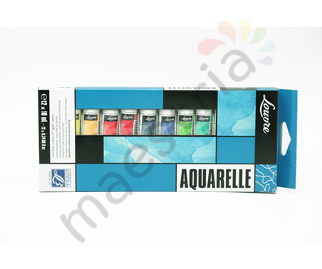 Набор акварельных красок Lefranc&amp;Bourgeois LOUVRE, 12 туб по 10 мл