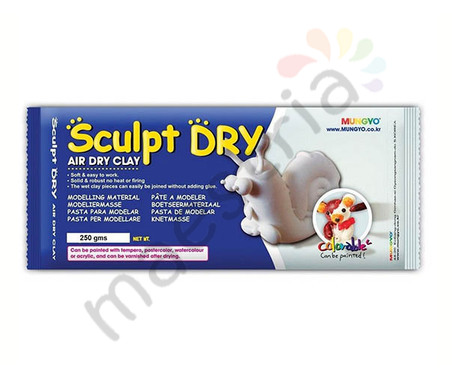 Материал для моделирования Sculpt Dry, 250 гр, белый