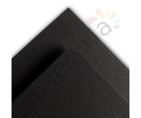 Картон для пастели Mi-Teintes 1,5мм, 30х40см №425 черный на черной основе, Canson