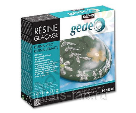 Эпоксидное покрытие-глазурь GLAZING Resin, 150 мл, эффект глазури