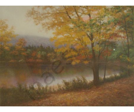 Постер &quot;Пейзаж. Осень&quot;, размер 28x36