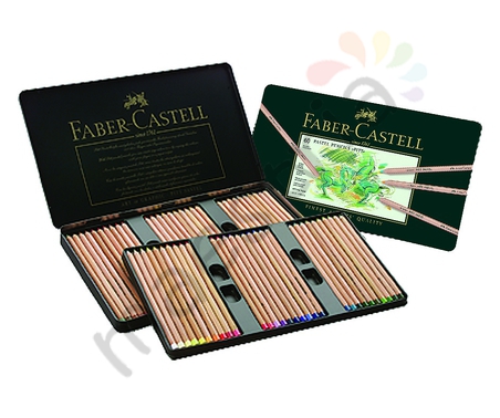 Набор пастельных карандашей Faber-Castell PITT, 60 шт. в мет коробке