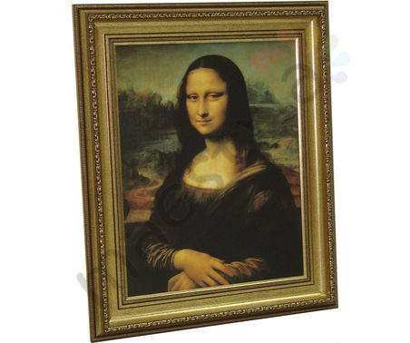Постер в раме &quot;Мона Лиза&quot;, размер 50х40, багет 621СА