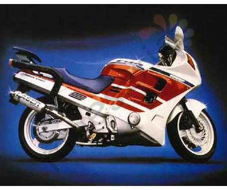 Постер &quot;Мотоцикл  Honda 1000F спортивный&quot;, размер 20х25