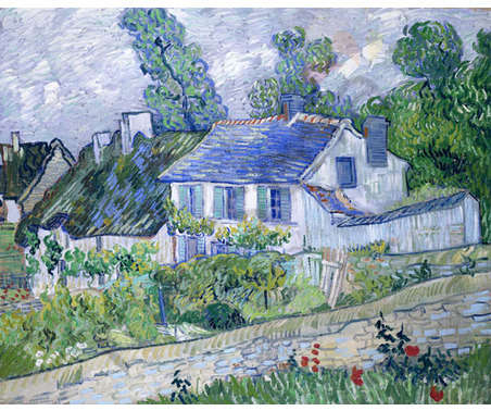 Раскраска по номерам Сонет с акр.красками Ван Гог «Дом в Овере», 40х50 см