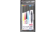 Набор художественных маркеров GRAPH'IT 5шт Basic основные цвета