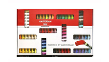 Набор акриловых красок AMSTERDAM Стандарт, 72 цвета по 20 мл