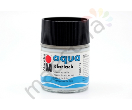 Лак акриловый глянцевый, Marabu Aqua Klarlack, 50 мл