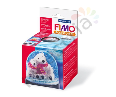 FIMO Основа для *Снежного шара*, круглая 90 x75  мм