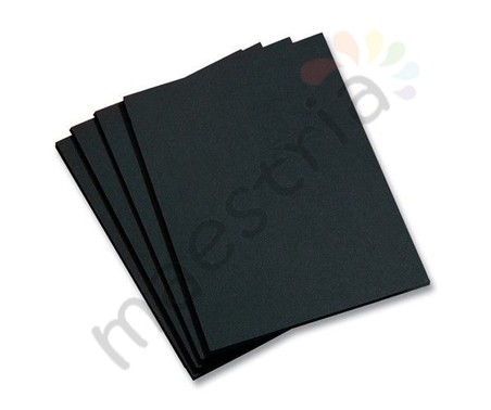 Цветной картон Folia, 480гр/м2, лист 50х70, цвет черный