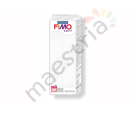Пластика FIMO Soft 350 грамм, белый 0