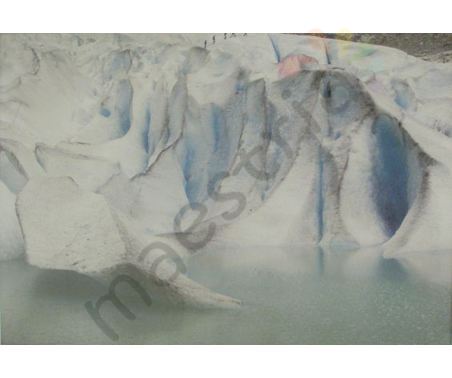 Постер &quot;Ледник (фото)&quot;, р.70х100