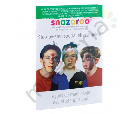 Книга-инструкция по нанесению грима Snazaroo
