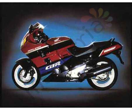 Постер &quot;Мотоцикл Honda 1000F&quot;, размер 40x50, ламинированый