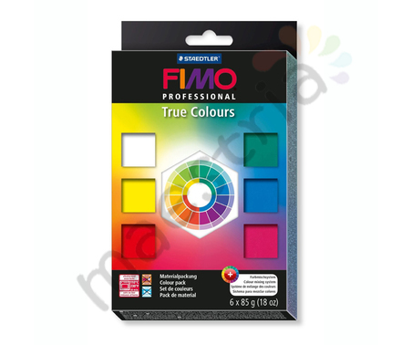 Набор пластики Fimo Professional &quot;Натуральные цвета&quot;, 6 блоков по 85 гр