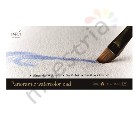 Альбом для акварели SM-LT Watercolor, 260г/м2, A4, 20л., склейка
