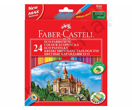 Набор цветных карандашей Faber-Castell ЗАМОК, 24 цвета