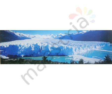 Постер &quot;Аргенина. Ледник парка Лос-Гласьярес.&quot;, размер 20х60