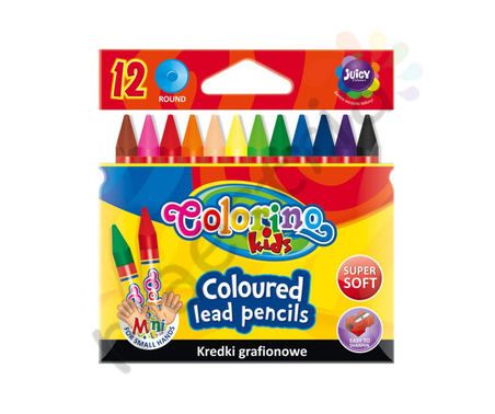 Набор цветных карандашей Colorino мини, 90мм