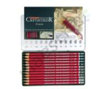 Набор чернографитовых карандашей CretaColor 12 штук