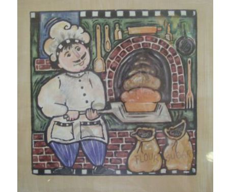 Постер &quot;Хлеб из печи&quot;, р.30x30