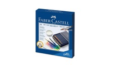 Набор акв.карандашей Faber-Castell ART GRIP AQUARELLE, 38 цветов + кисть в студийной коробке