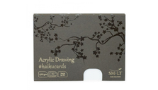 Набор открыток SM-LT Acrylic Haikucards 420г/м2, 14,7x10,6см, 20шт, белые