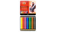 Набор акварельных карандашей Koh-i-noor, 24 цвета, в жестяной упаковке 