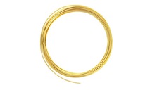 цвет золотистый, диаметр 1 мм, 5м