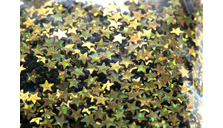 звезды, золото майя радужное, 4 мм