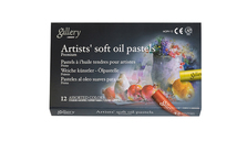 Набор масляной пастели Gallery Artists’ Soft Oil Mungyo, 12 цв
