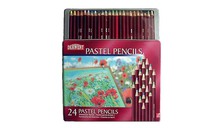 Набор пастельных карандашей Derwent PastelPencils, 24 цвета в металлической коробке